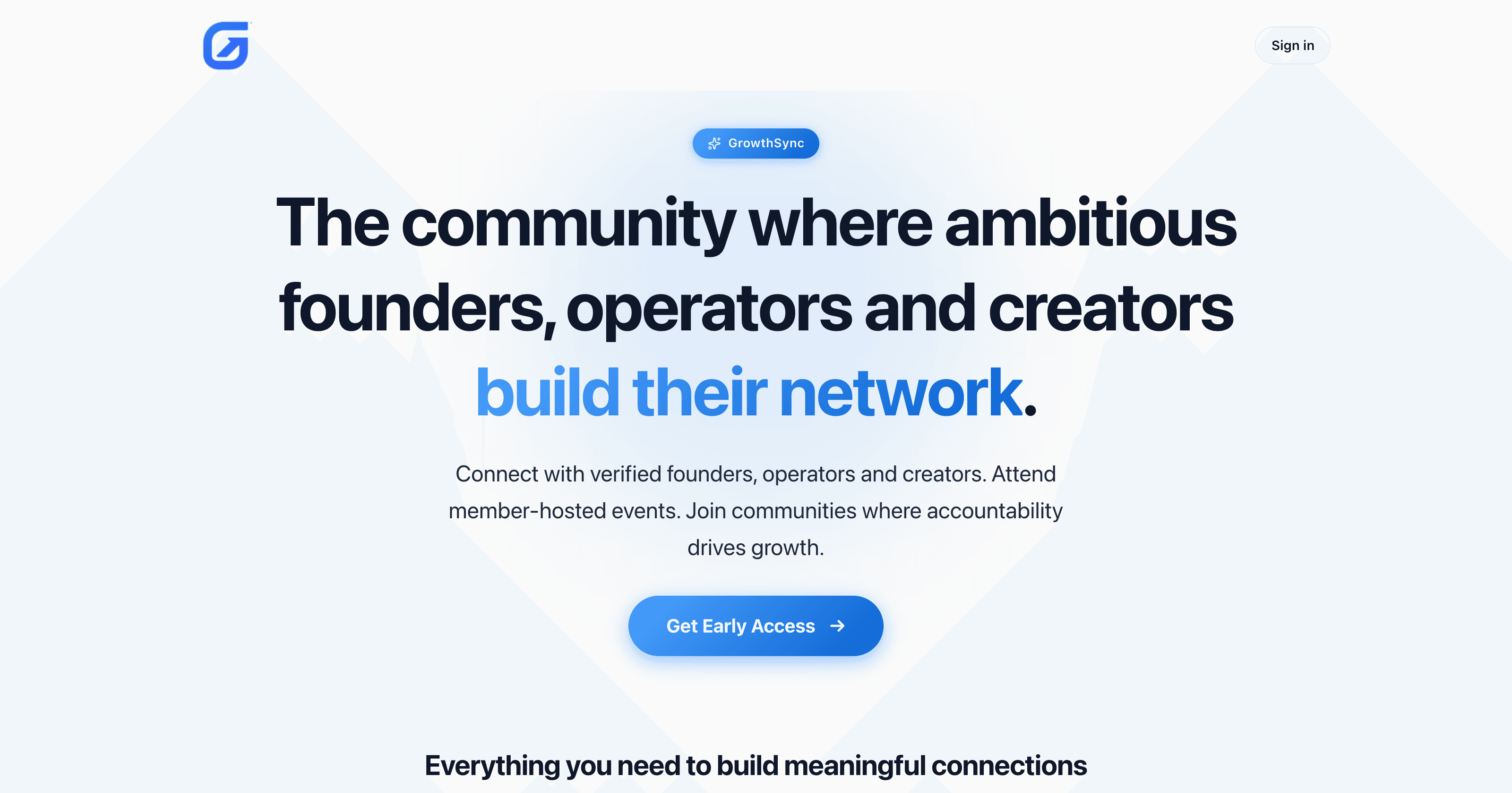 GrowthSync site preview